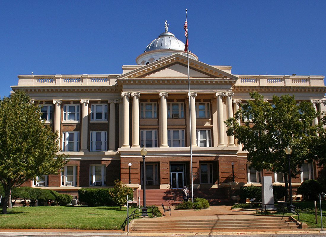 Anderson, TX - Historic Anderson County Courthouse Located in Palestine, Texas